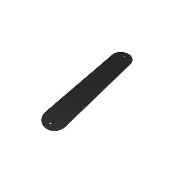 FORTRESS 8 in. Evolution Steel Black Deck Framing Strap