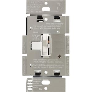 Toggler Dimmer Switch for Magnetic Low-Voltage, 600-Watt/3-Way, White (AYLV-603P-WH)