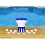 Floating Chlorine / Bromine Dispenser for Spas, Hot Tubs and Small Pools