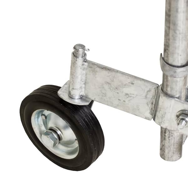 1-3/8 in. Chain Link Fence Post Swivel Wheel For Drive Gate
