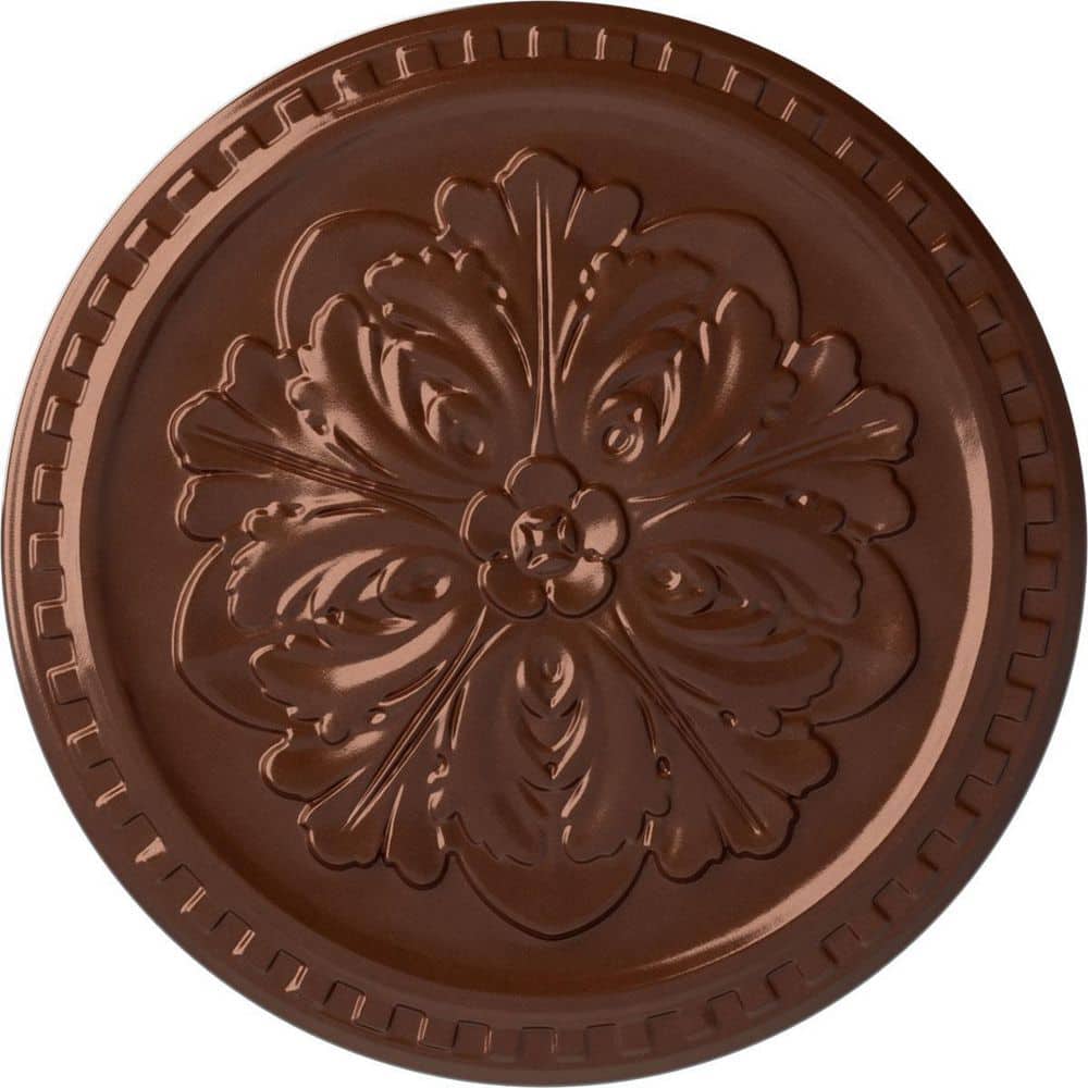 16-7/8 in. x 5/8 in. Emeryville Urethane Ceiling Medallion, Hand-Painted Copper Penny price history on PriceWatchPro