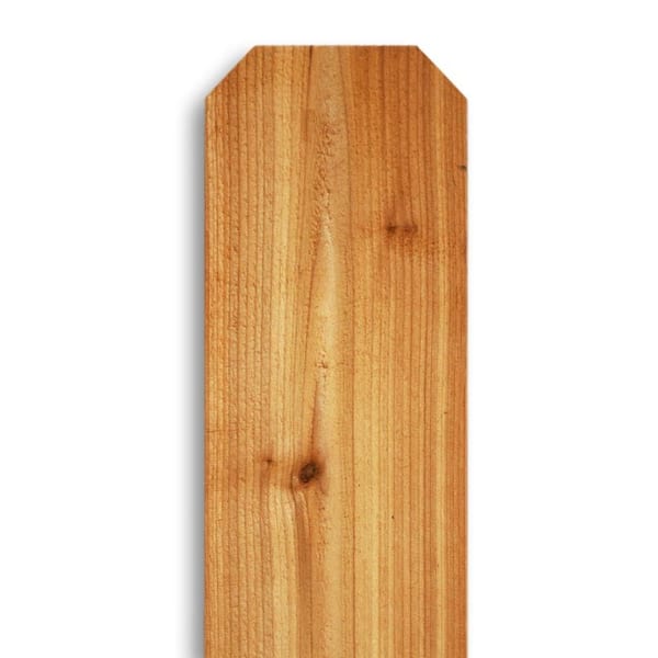 3 4 In X 5 1 2 In X 6 Ft Cedar Dog Ear Fence Picket 156340 The Home Depot 3 4 In X 5 1 2 In X 6 Ft Cedar Dog Ear Fence Picket 156340 The Home Depot