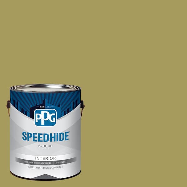 SPEEDHIDE 1 gal. PPG1116-6 Loveliest Leaves Eggshell Interior Paint