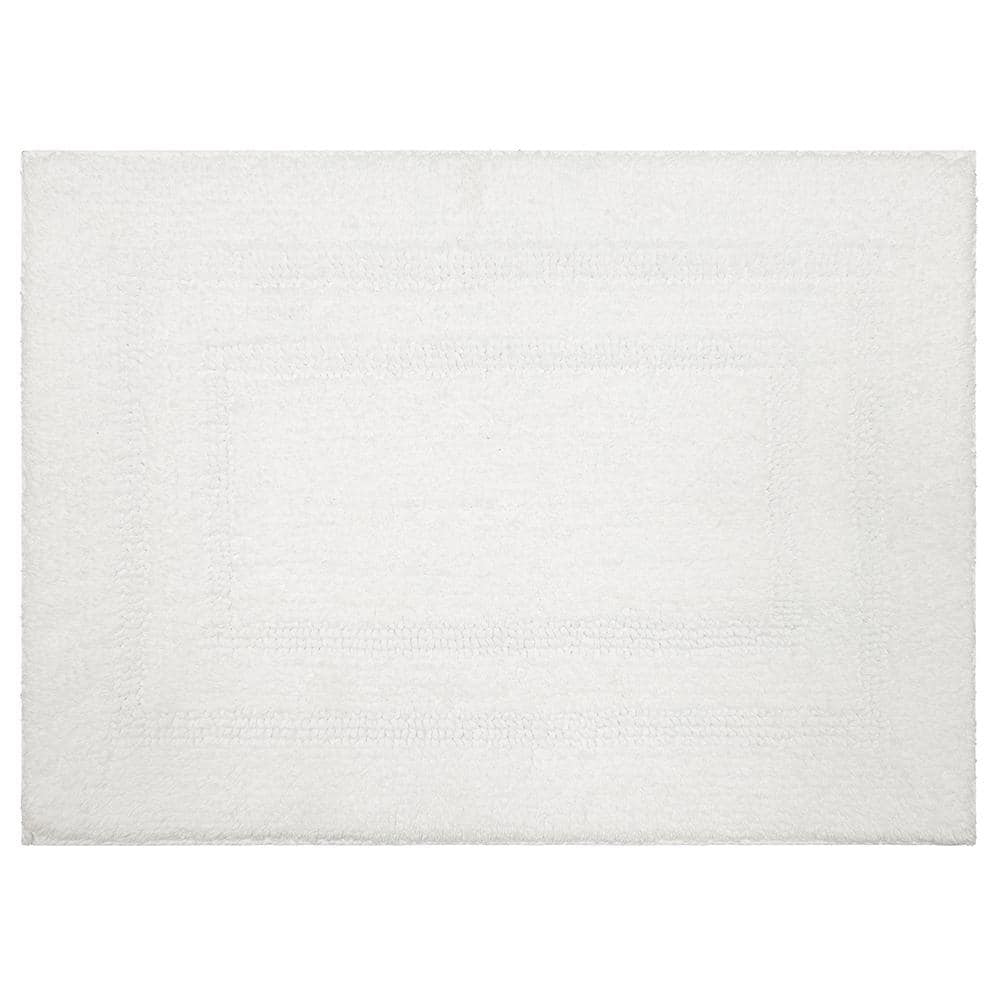 Mohawk Home Cotton Reversible White 27 in. x 45 in. White Cotton ...