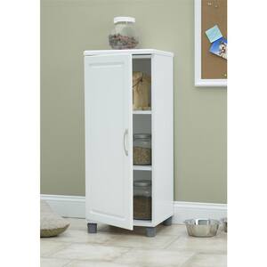 Trailwinds Wood Freestanding Garage Cabinet in White (16 in. W x 38 in. H x 15 in. D)