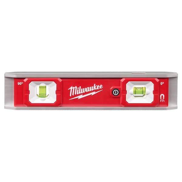 9" Torpedo Level with Lighted Vials