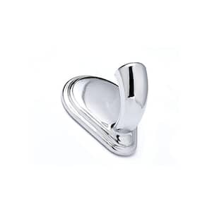 2-11/16 in. (68 mm) Chrome Adhesive Wall Hook