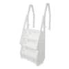 The Vinyl Works Deluxe 32 in. Adjustable In Step Ladder for Above Ground Pool in White IN32-W