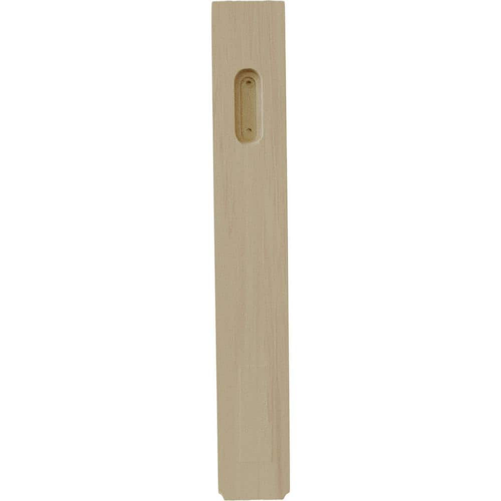 Clarksville Hand-Carved Rubberwood Corbel Bracket, 12-inch Height