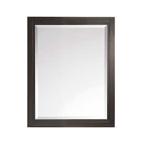 Hepburn 19 in. W x 32 in. H Framed Rectangular Bathroom Vanity Mirror in Dark Charcolate finish
