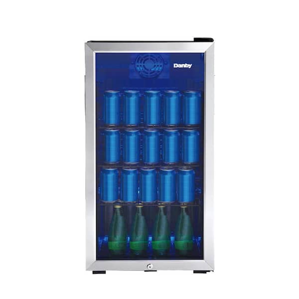 Danby 3.1 cu. ft. 17.5 in. 117-Can Free-Standing Beverage Cooler