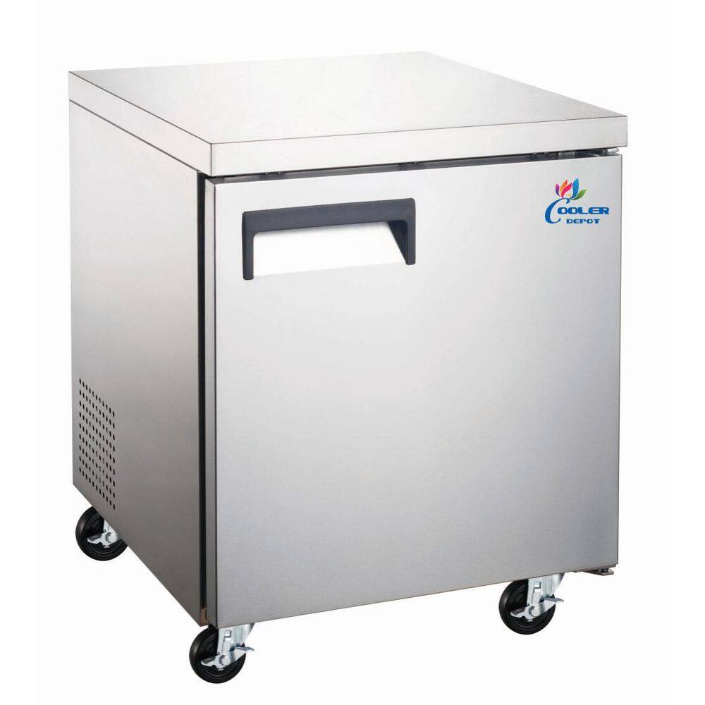 29 in. 6.3 cu. ft. ETL Certified Auto Defrost Upright Undercounter Refrigerator in Stainless Steel price history on PriceWatchPro