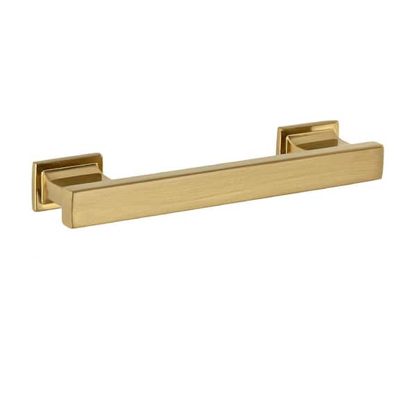 NewAge Products Home Cabinet Pull Handle 5-in Center to Center Brushed Brass  Dual Mount Rectangular Handle For Use On Appliances Drawer Pulls in the Drawer  Pulls department at