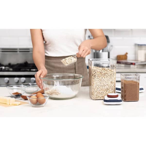 OXO Good Grips 8-Piece Baking Essentials POP Assorted Container Set with  Airtight Lids 11236500 - The Home Depot