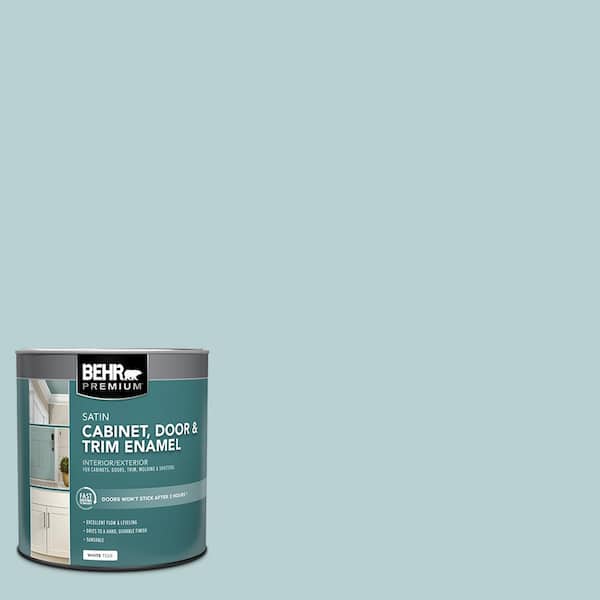 1 qt. #S440-2 Malaysian Mist Satin Enamel Interior/Exterior Cabinet, Door & Trim Paint