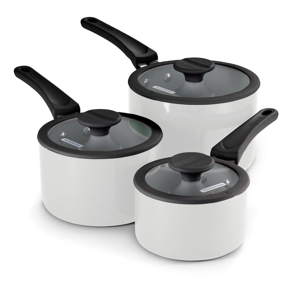 Tramontina 6-Piece Nesting Ceramic Nonstick Aluminum Cookware Set