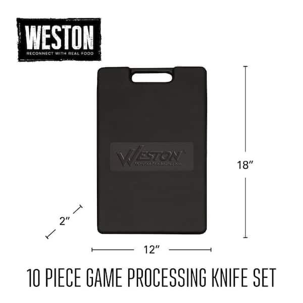Weston Game Processing 10-Piece Knife Set 83-7001-W - The Home Depot