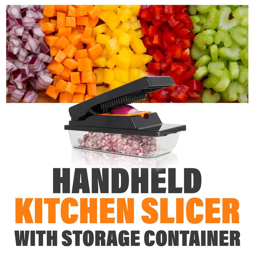 Nutrislicer XL Black Multi-Functional Mandoline Vegetable Chopper