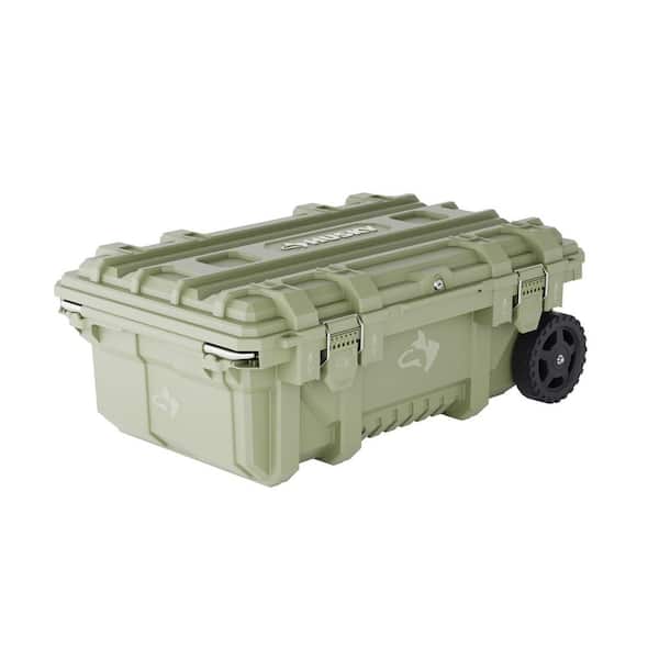 Army Green Medium 37 in. Heavy Duty Rolling Toolbox with Keyed Lock