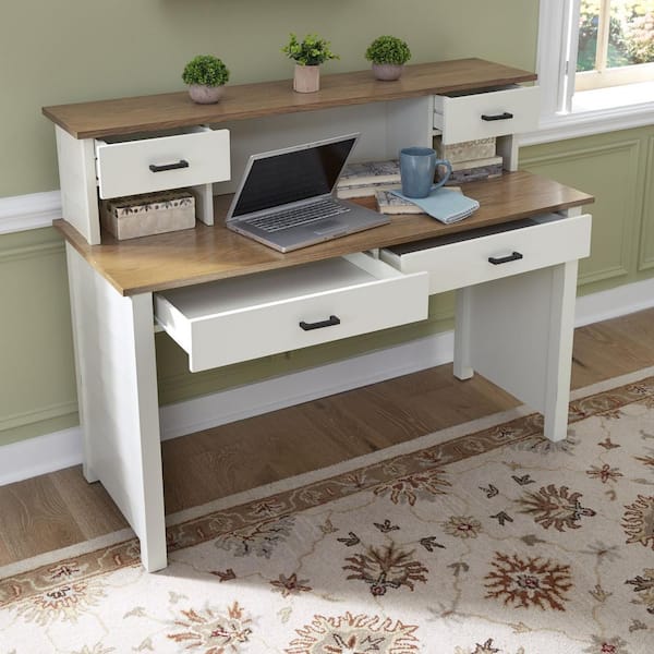 Loomie L Shaped Desk with Drawer, 55 W x 41 D Industrial Corner