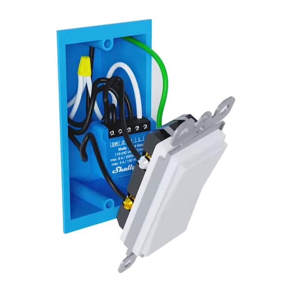 Shelly 1 Mini Gen 3 - Interruttore Smart WiFi E Bluetooth - Controllo Remoto 8A - Foto 2