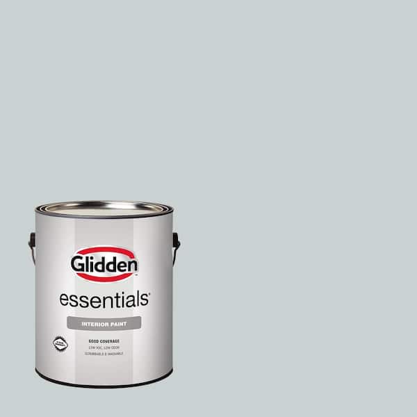 Glidden Essentials 1 gal. PPG1036-2 Winter Chill Semi-Gloss Interior Paint