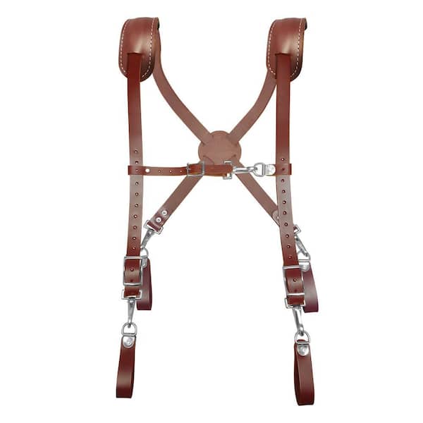 SITE GEAR Leather Work Suspenders 51-15009 - The Home Depot