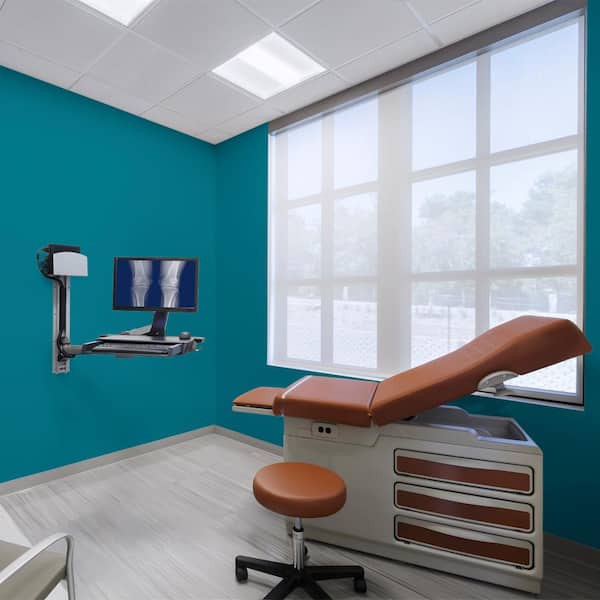 1 gal. #540D-7 Deep Blue Sea Dead Flat Interior Paint