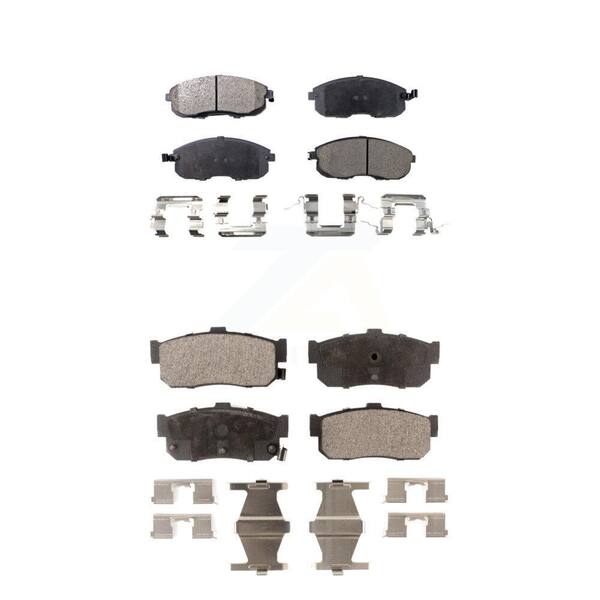 TEC Front Rear Ceramic Brake Pads Kit For Nissan Maxima Infiniti I30 INFINITI KTC-100404