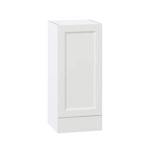 Alton Painted 15 in. W x 35 in. H x 14 in. D in White Shaker Assembled Wall Kitchen Cabinet with a Drawer ()