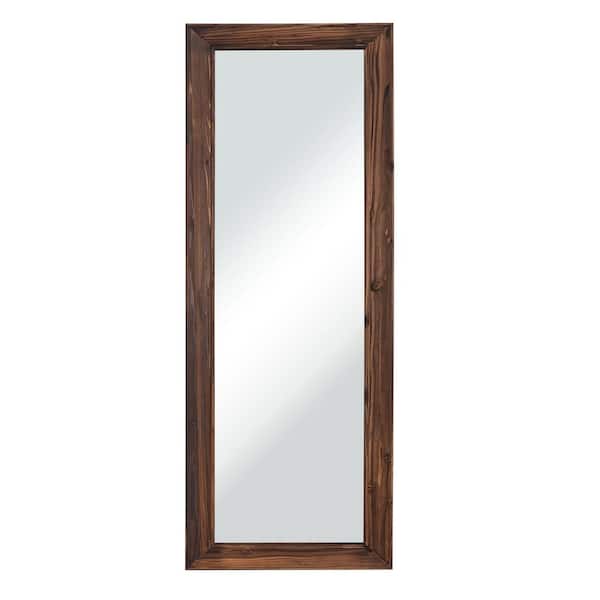 Dovelina 65 in. x 22 in. Farmhouse Rectangle Framed Full-Length Leaning Mirror