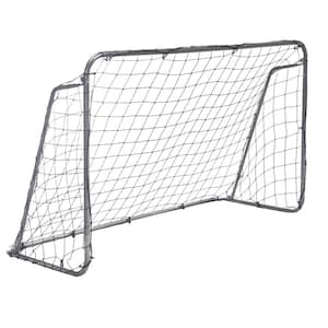 78.74 in. Galvanized Pipe Football Goal with Field Rope