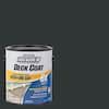 Rust-Oleum RockSolid 1 gal. Black Exterior 6X Deck Coat 319616 - The ...