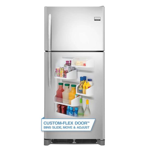 Frigidaire 20.4 cu. ft. Top Freezer Refrigerator in Smudge Proof Stainless Steel, ENERGY STAR