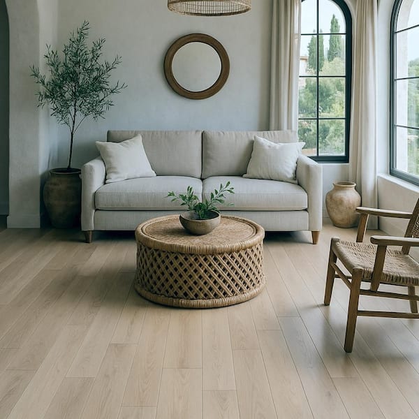 Arista Laminate 7" Victor 14mm T x 7 in. W x 72 in. L Water Resistant Laminate Wood Flooring (23.17 sq. ft/case)