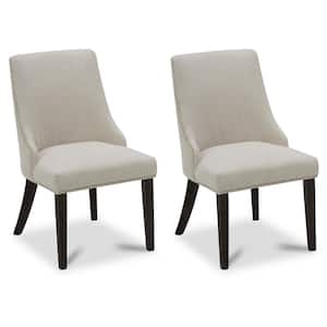 Merope Linen Fabric Dining Chair (Set of 2)