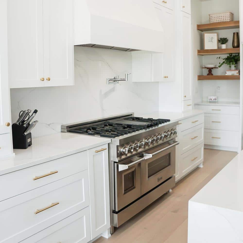 46-inch Stainless Steel Island Mount Range Hood Insert