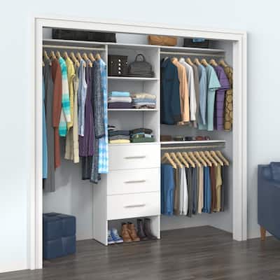 Walk-In - ClosetMaid - Wood Closet Systems - Wood Closet Organizers ...