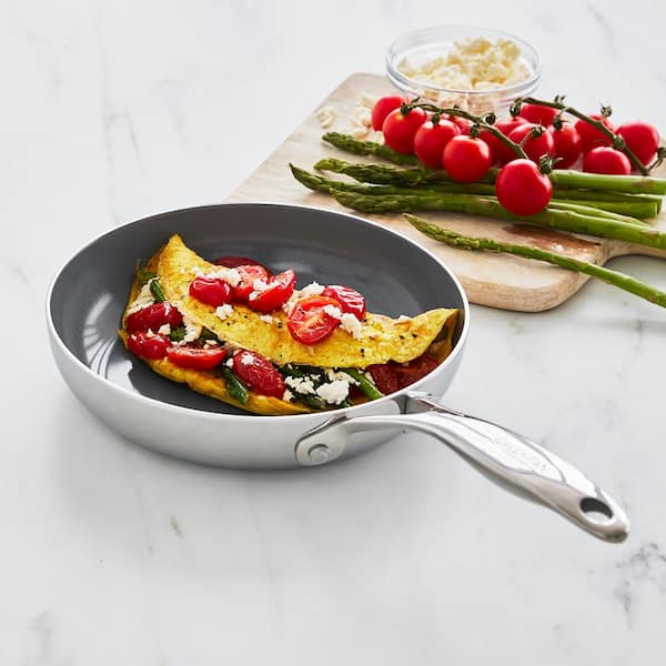 GreenPan Valencia Pro Stainless Steel Ceramic Nonstick 8 in