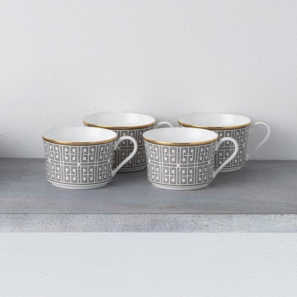 Noritake Infinity Bronze 7.5 fl. oz. (Bronze) Bone China Tea Cups