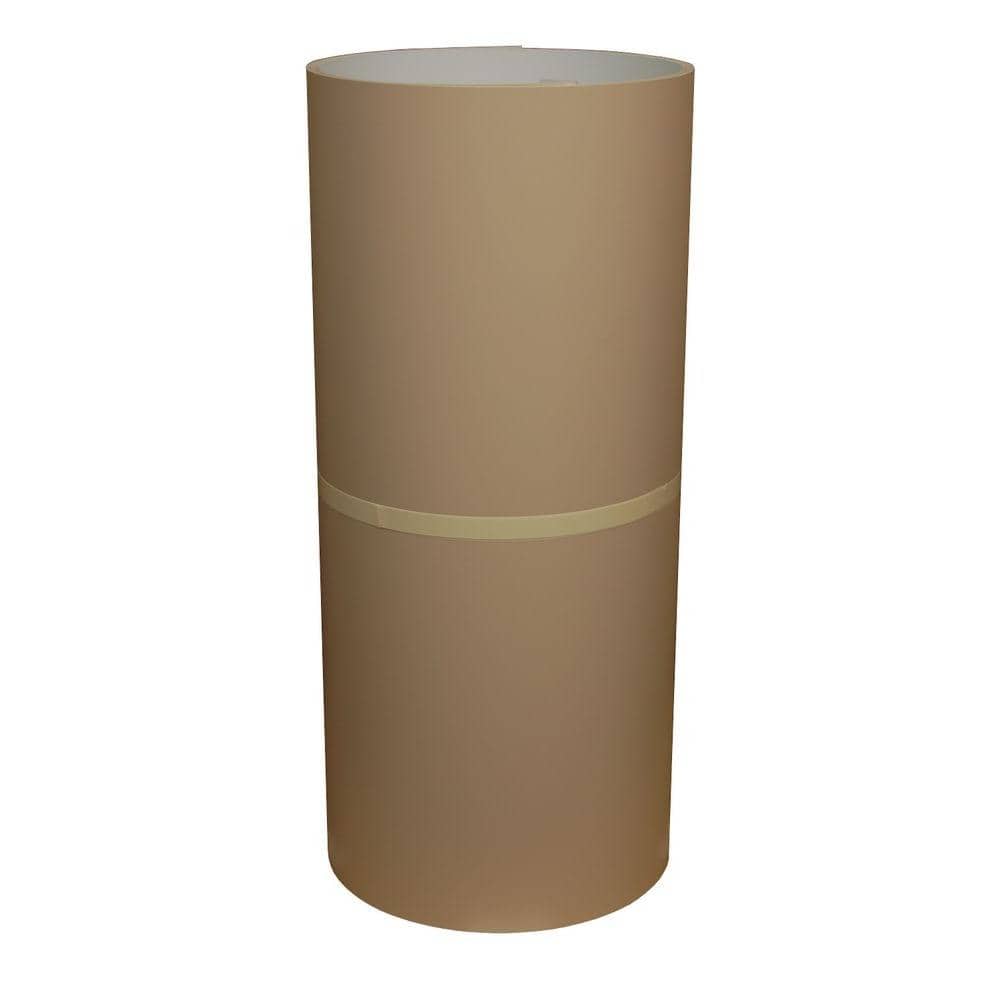 Amerimax Home Products 24 in. x 50 ft. Saddle over White Aluminum Trim