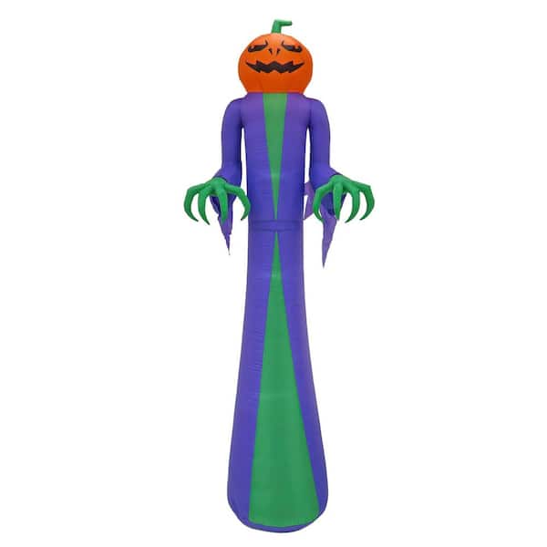 National Tree Company 12 ft. Inflatable Halloween Pumpkin Ghost