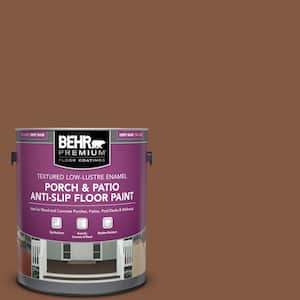 1 gal. #BXC-42 Bricktone Textured Low-Lustre Enamel Interior/Exterior Porch and Patio Anti-Slip Floor Paint