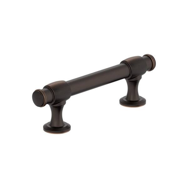 Winsome 3 in. (76mm) Traditional Oil Rubbed Bronze Bar Cabinet Pull