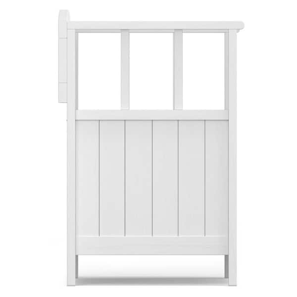 【sachi】WHITE_WOOD_BENCH White Wood Carve Bench – OOKKUU