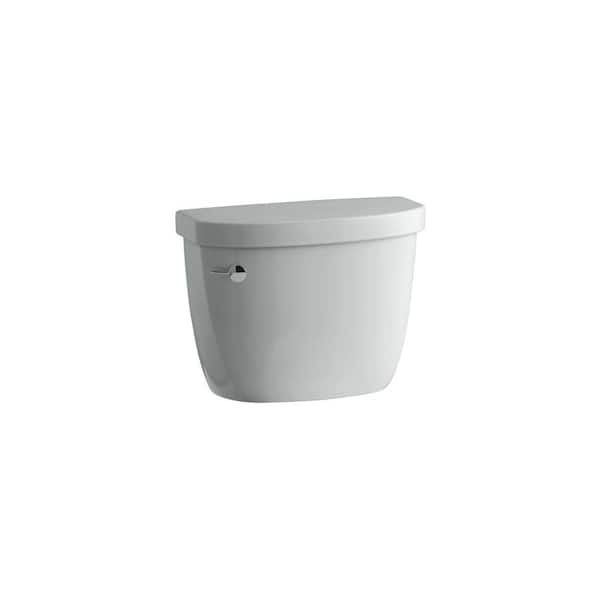 KOHLER Cimarron 1.6 GPF Single Flush Toilet Tank Only with AquaPiston Flushing Technology in Ice Grey
