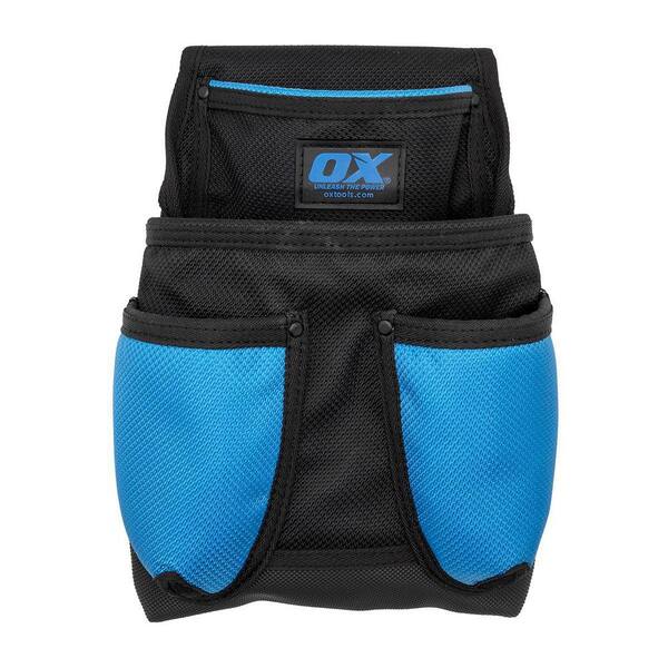 OX TOOLS Pro Dynamic Nylon 4-Pocket Roofer's Pouch