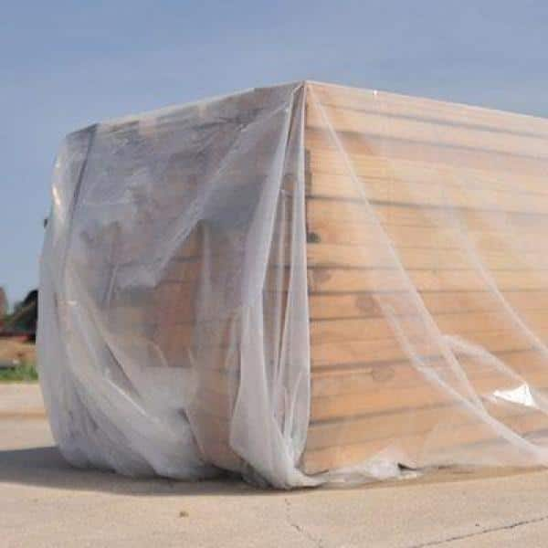 Husky 20 ft. x 200 ft. Clear 1.2 Mil Plastic Sheeting