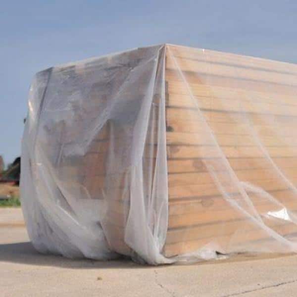 Husky 10 ft. x 100 ft. Clear 2 Mil. Plastic Sheeting