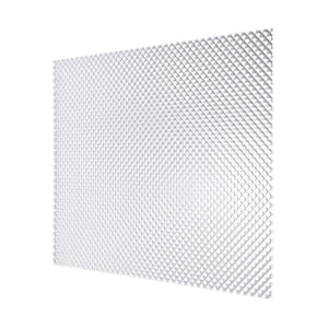 24 in. x 24 in. x 0.125 in. Clear Premium Prismatic Acrylic Lighting Panel (5-Pack)